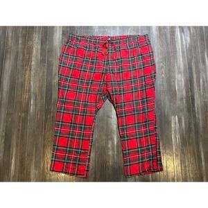 Old Navy Red Plaid Pajama Pants Plus Size Sleep Bottoms Loungewear Drawstring